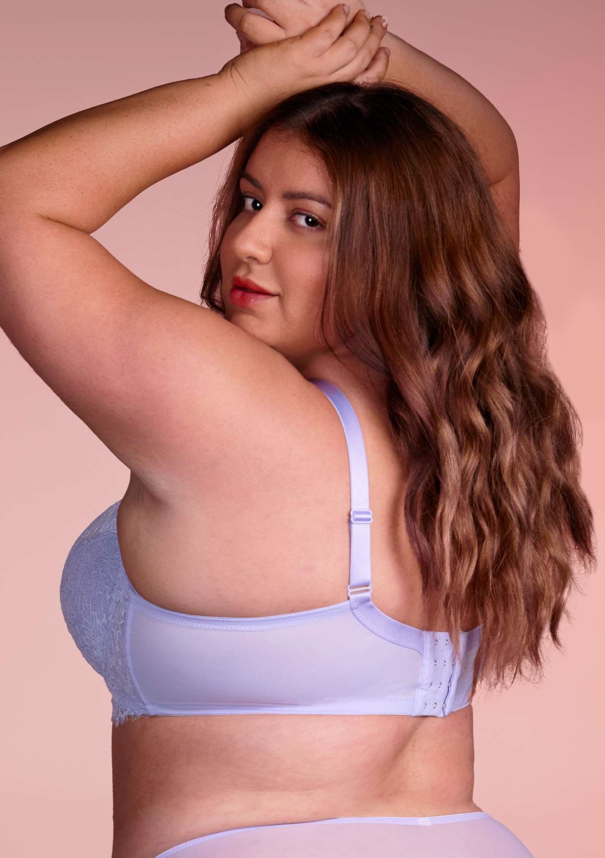 HSIA Purple Sunflower Underwire Lace Bra - HSIA