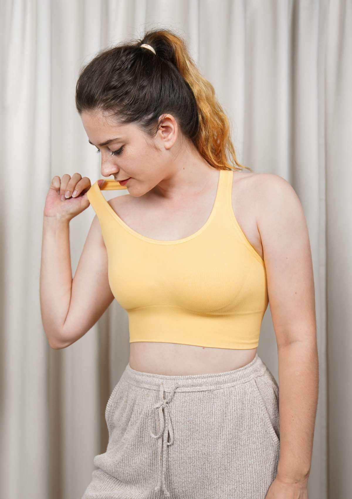 HSIA Racerback Padded Sports Bra - HSIA