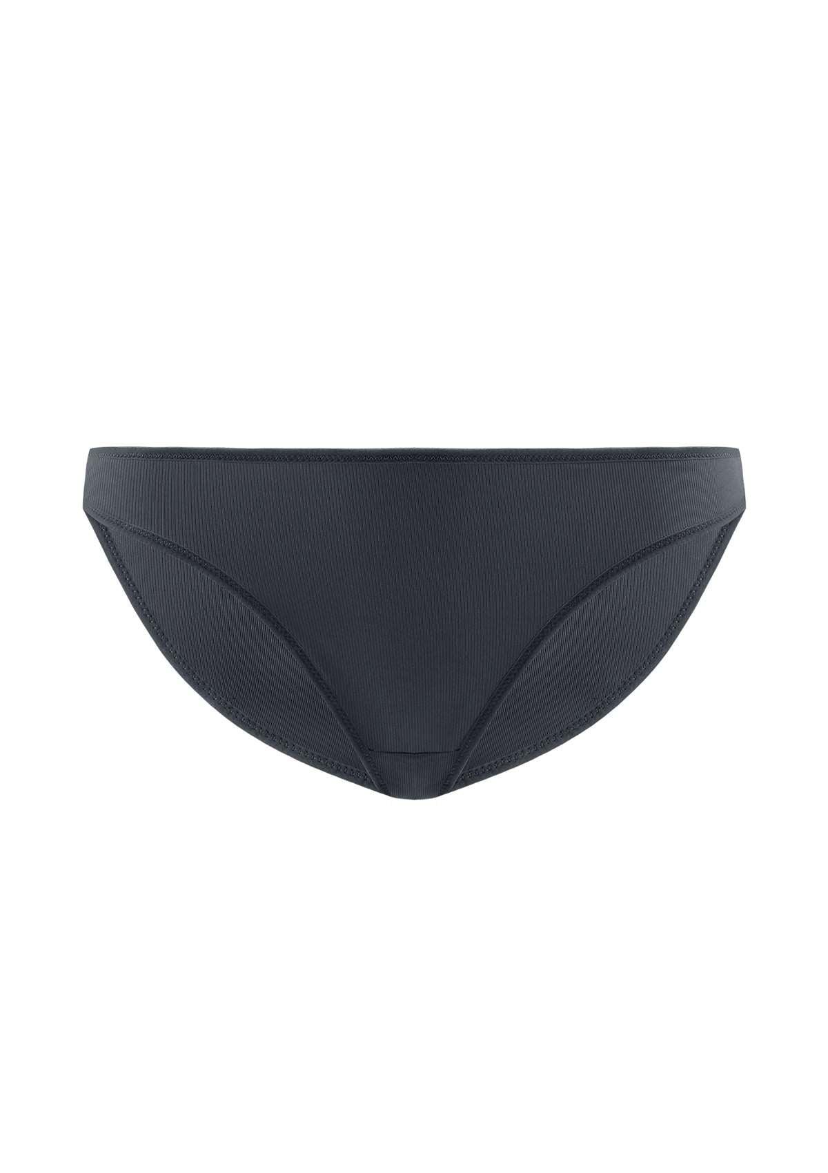 HSIA Ribbed Knit Cotton Bikini Underwear 3 Pack - HSIA