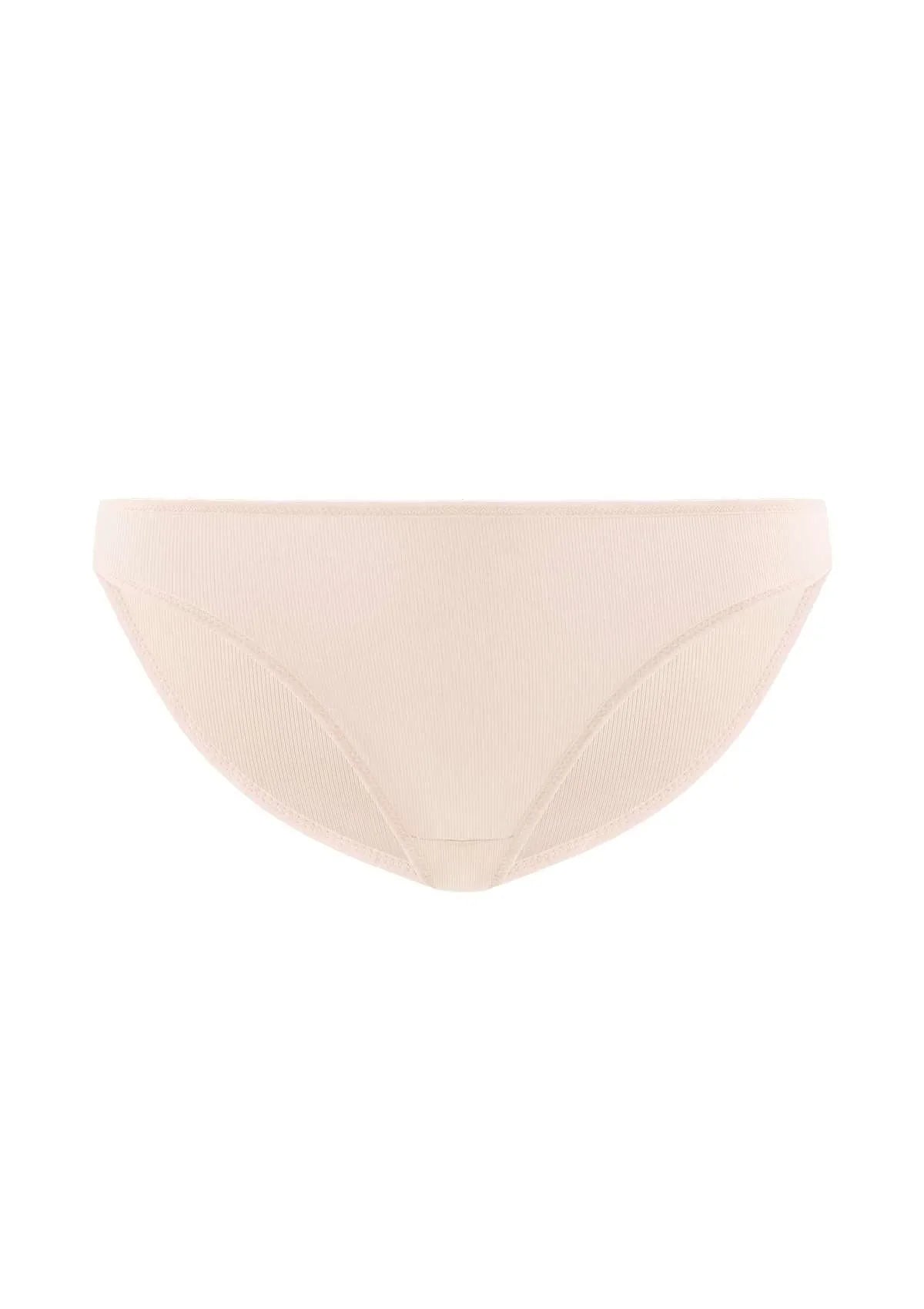 HSIA Ribbed Knit Cotton Bikini Underwear 3 Pack - HSIA