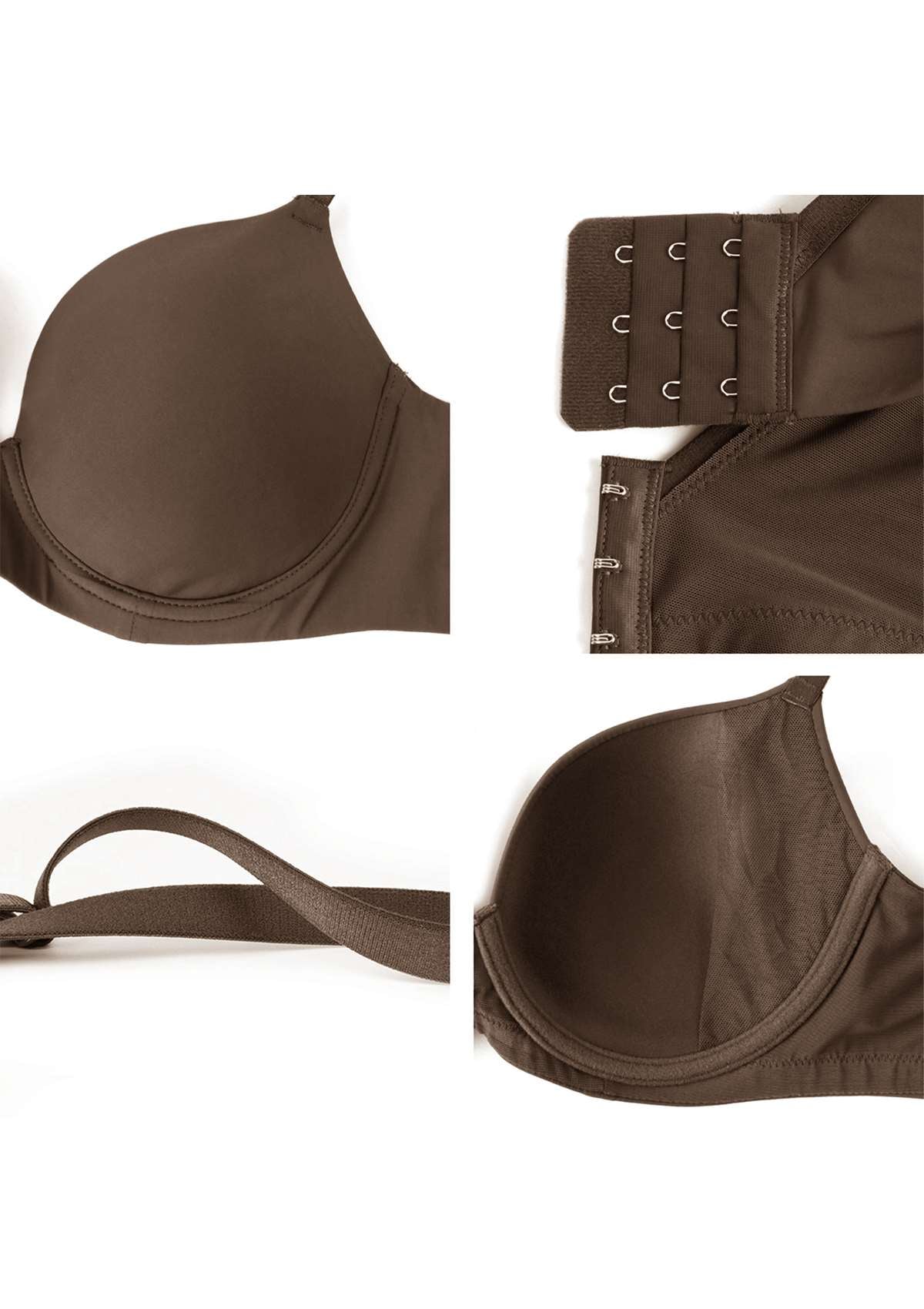 Gemma Smooth Lightly Padded T-shirt Bra - HSIA