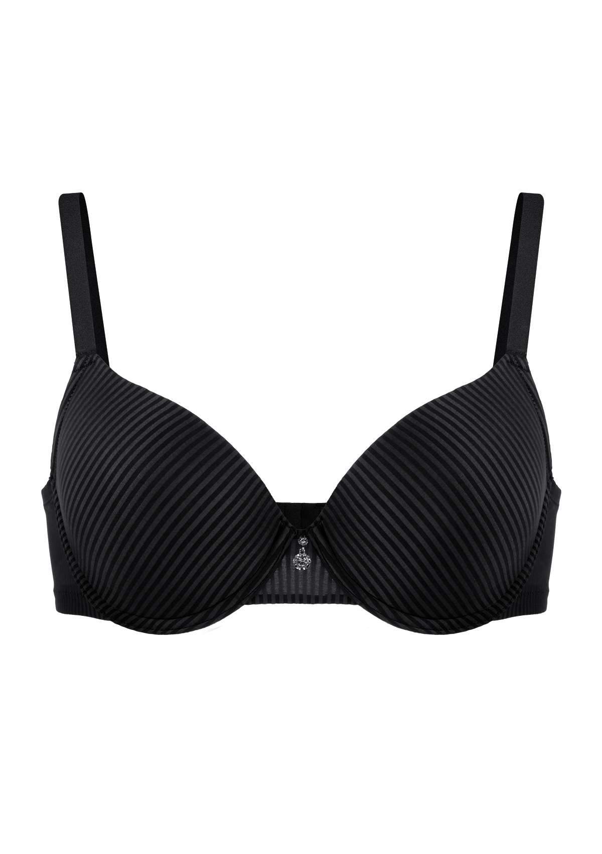 Josephine Striped Smooth Lightly Padded Bra - HSIA