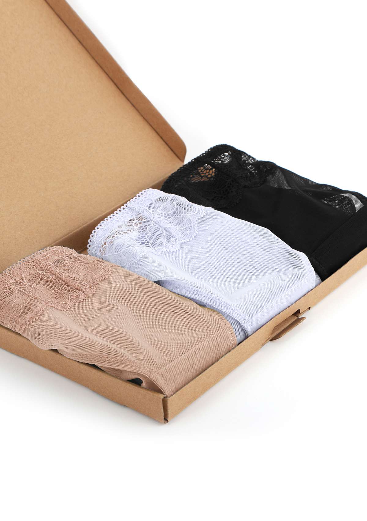 HSIA Vine Lace Comfort Bikini 3 Pack - HSIA