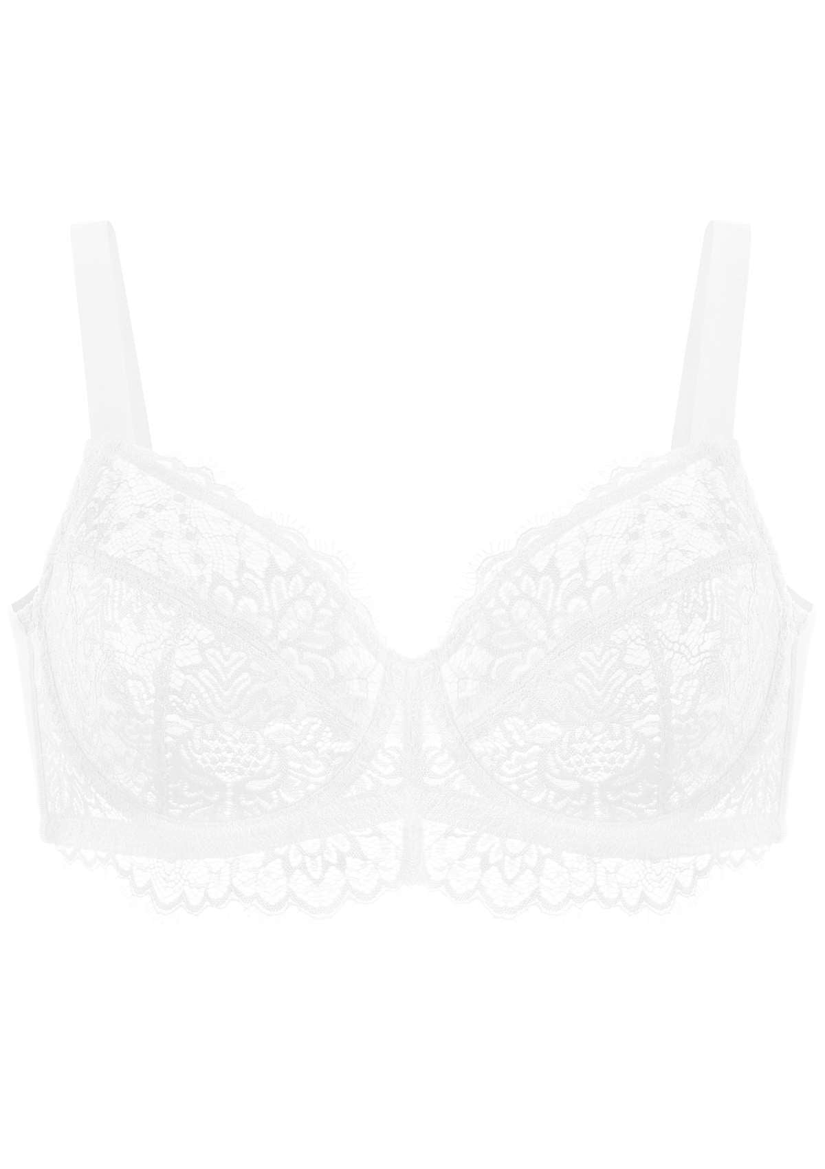 Sunflower Underwire Unlined Lace Bra - HSIA
