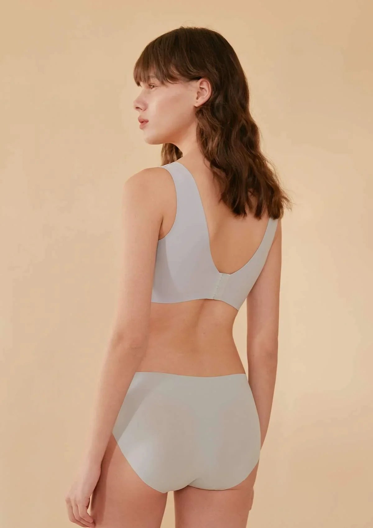 HSIA Wide Strap Padded Cooling Wireless Bra - HSIA