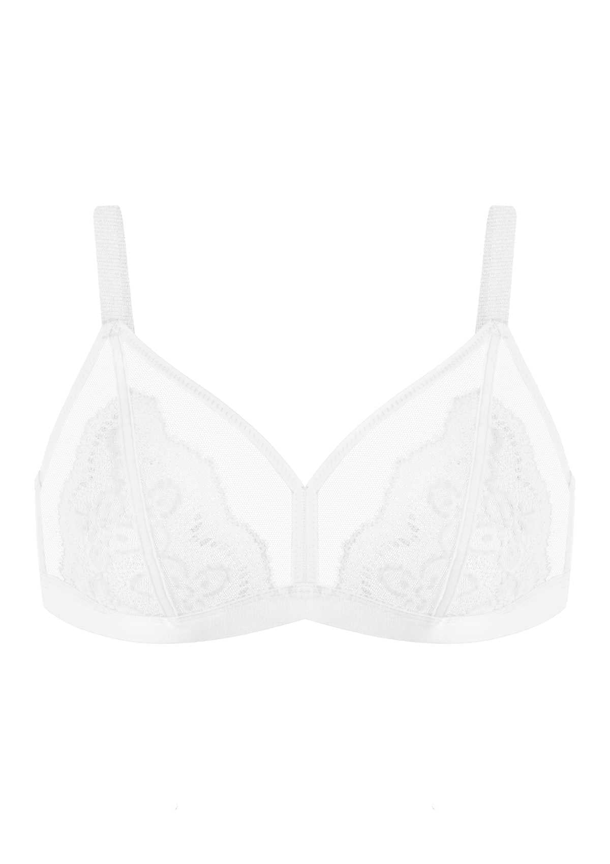 HSIA Wireless Lace Triangle Bra - HSIA