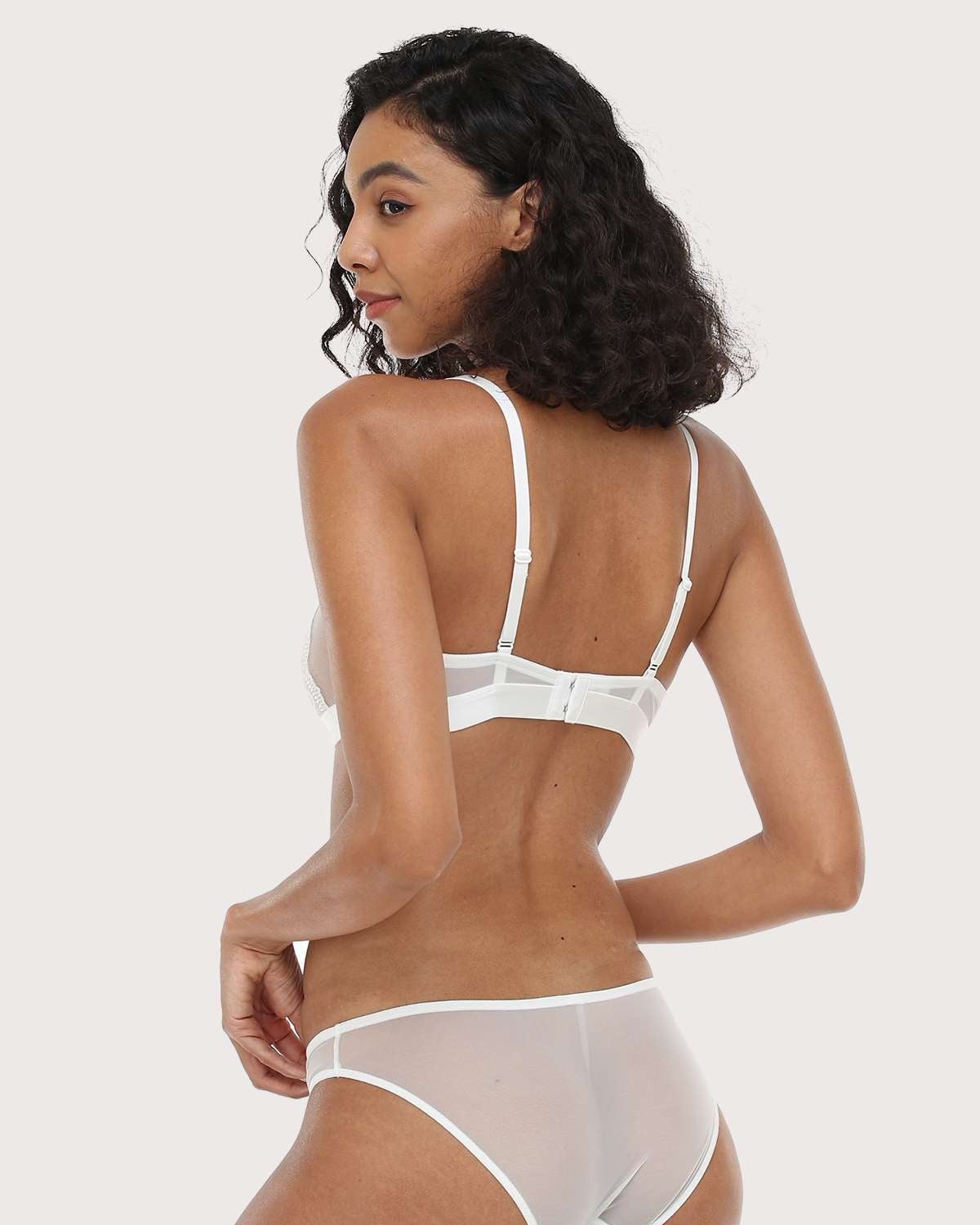 HSIA Wireless Lace Triangle Bra - HSIA