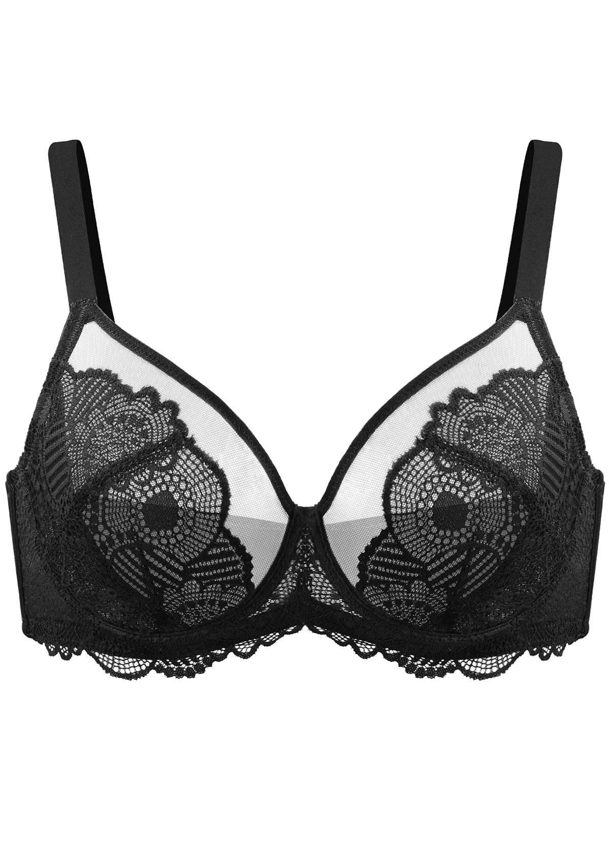 Lantana Sexy Unlined Underwire Bra - HSIA