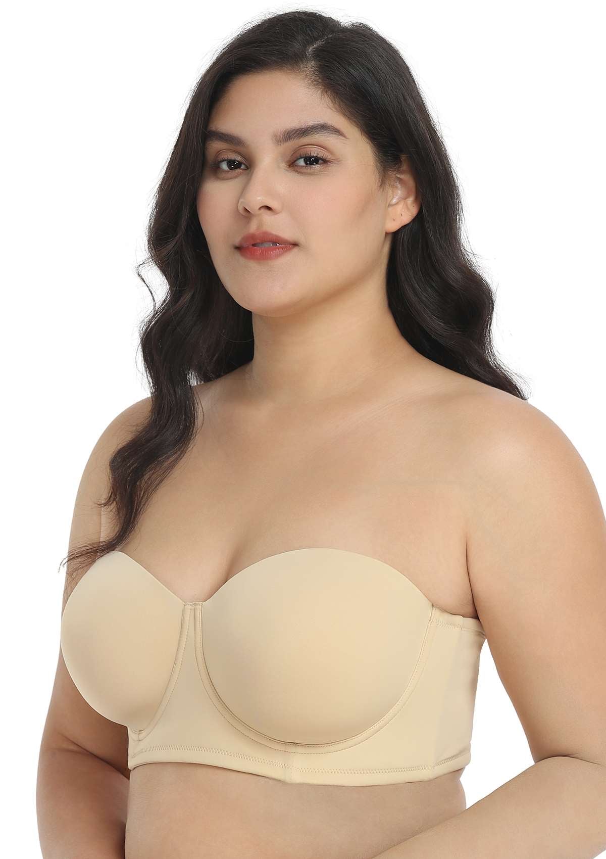 Margaret Seamless Molded Convertible Multiway Strapless Bra - HSIA