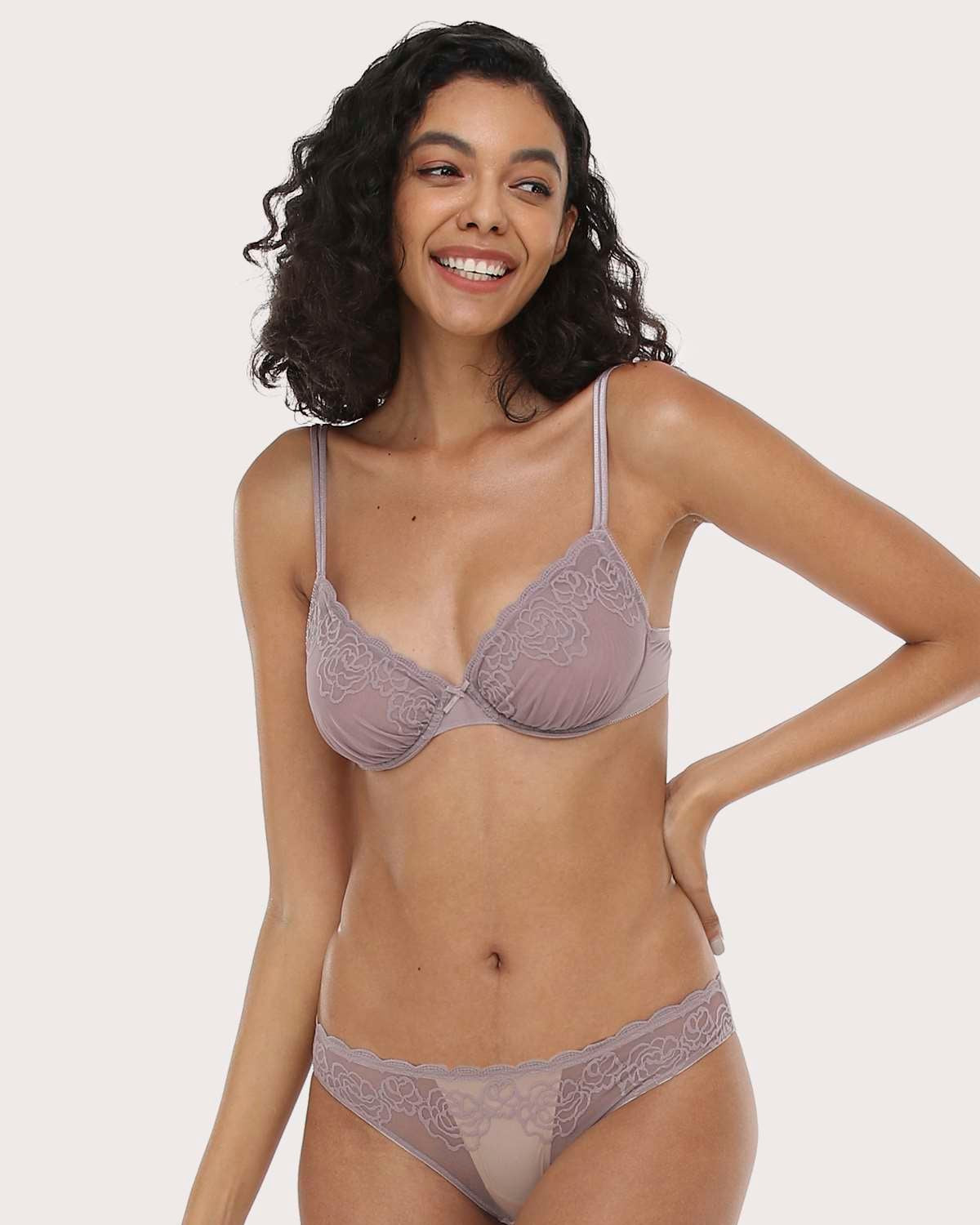 Rosa Bonica | Petite Lace Unlined Bra - HSIA