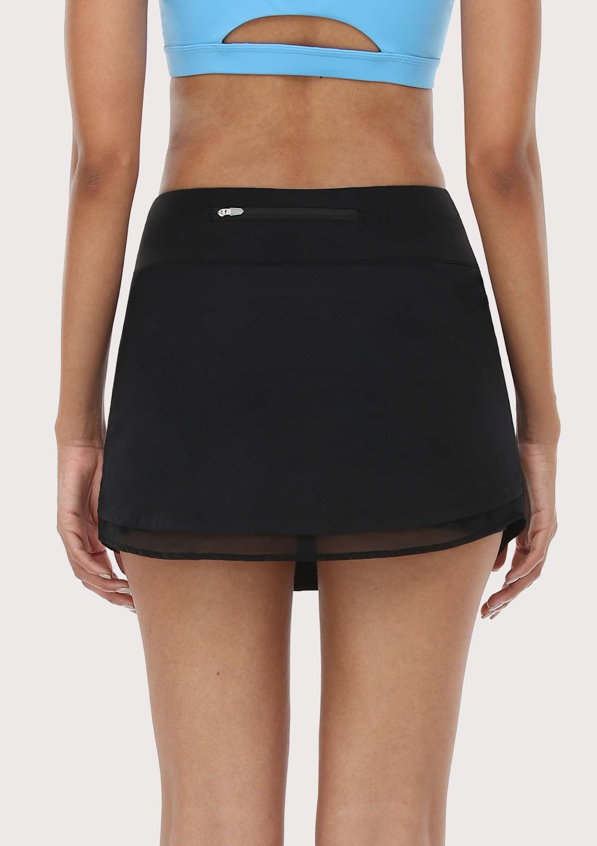 LEAPX Agile High Waisted Tennis Sports Skirt - HSIA