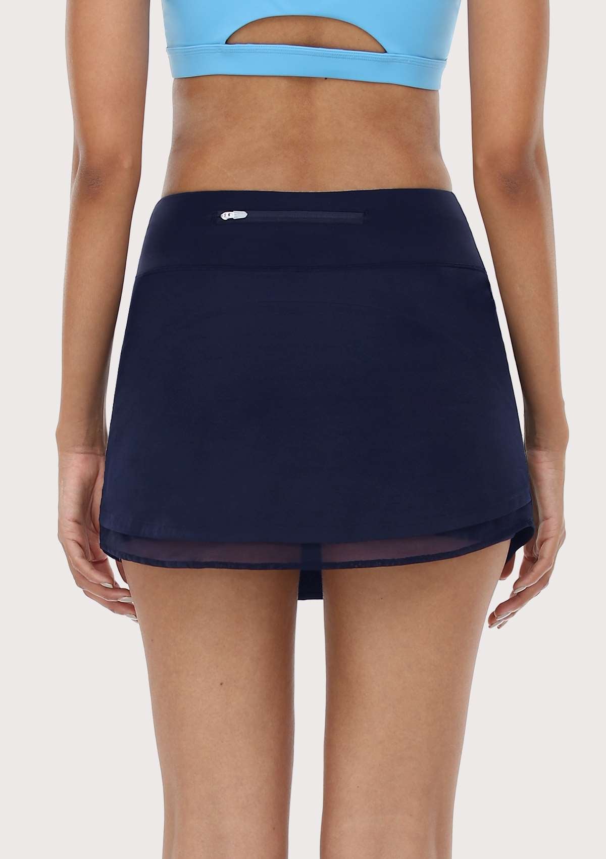 LEAPX Agile High Waisted Tennis Sports Skirt - HSIA