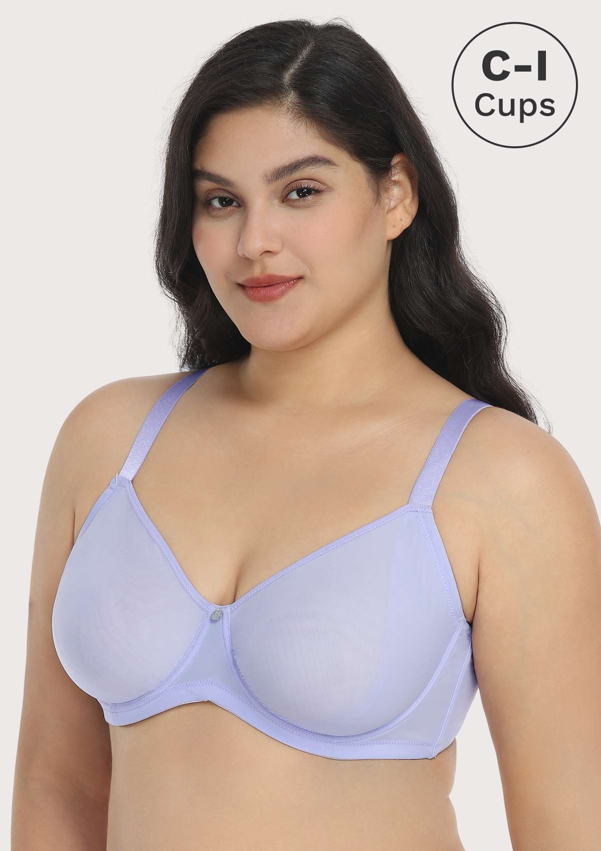 Marquita Ultimate Comfort Unlined Mesh Underwire Bra - HSIA