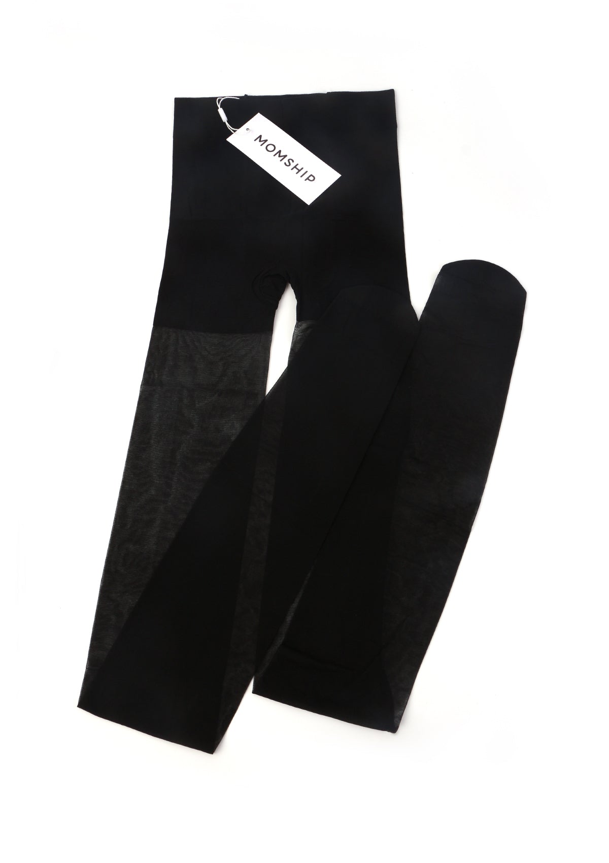 MOMSHIP High Waist Sheer Black Tights Pantyhose – HSIA