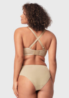 Bella Sheer Mesh Unlined Underwire Strapless Balconette Bra - HSIA