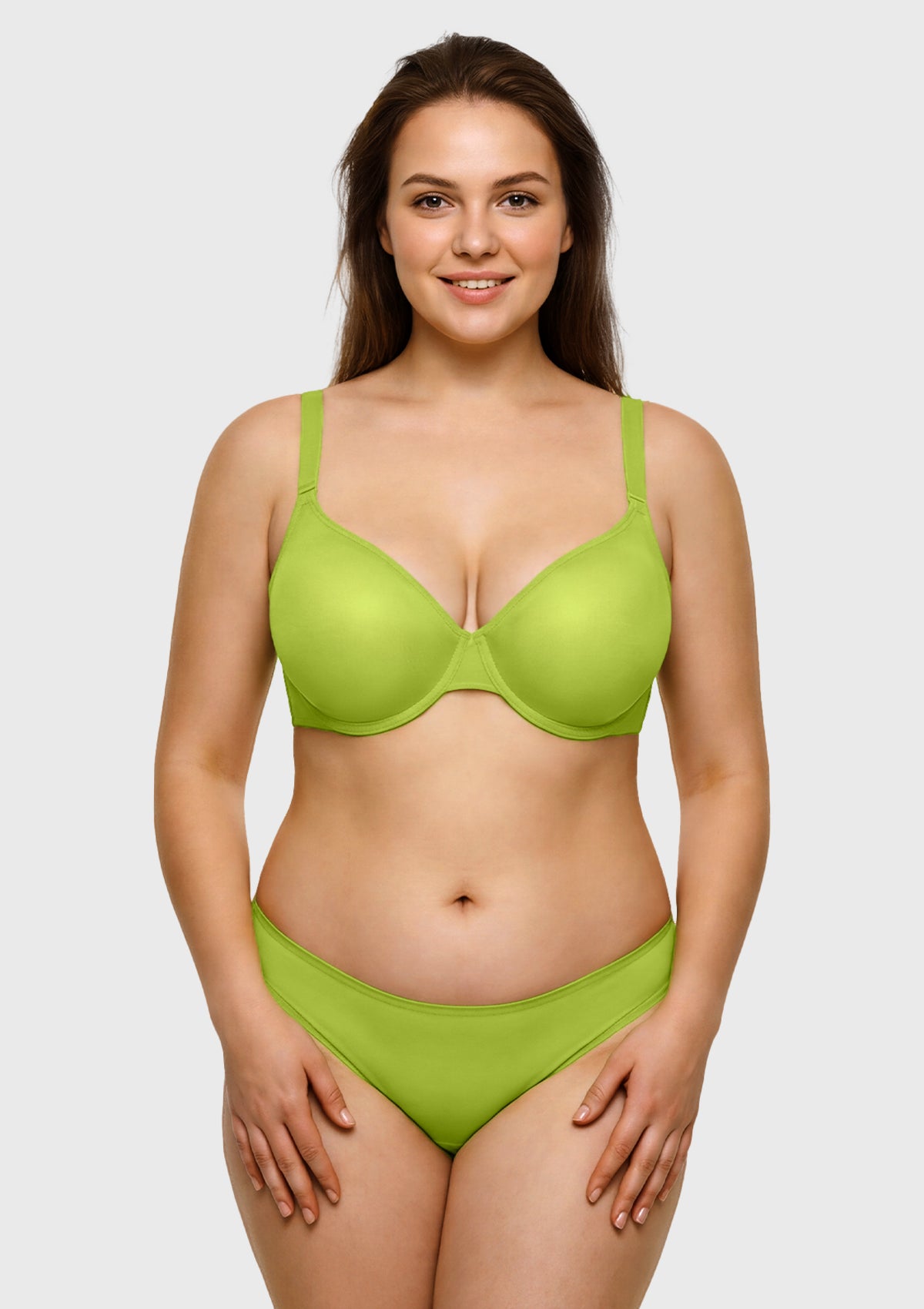 Seraphina Unlined Underwire Sheer Mesh Bra - HSIA