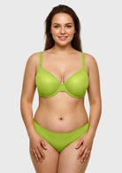Seraphina Unlined Underwire Sheer Mesh Bra - HSIA