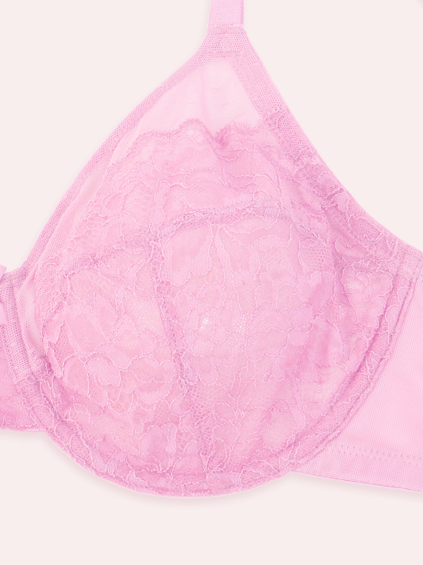 (Cardi B recommends)Minimizer Lace Bras Full Coverage Underwire Bras Plus Size Lifting Lace Bra For Heavy Breast For Women - HSIA