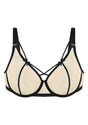 Sandwich Air cup Punky Underwire Mesh Bra - HSIA