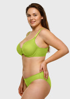 Seraphina Unlined Underwire Sheer Mesh Bra - HSIA
