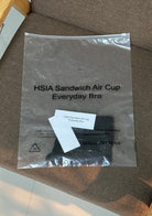 HSIA Sandwich Air Cup High Waist Seamless Ice Silk Invisible Underwear - HSIA
