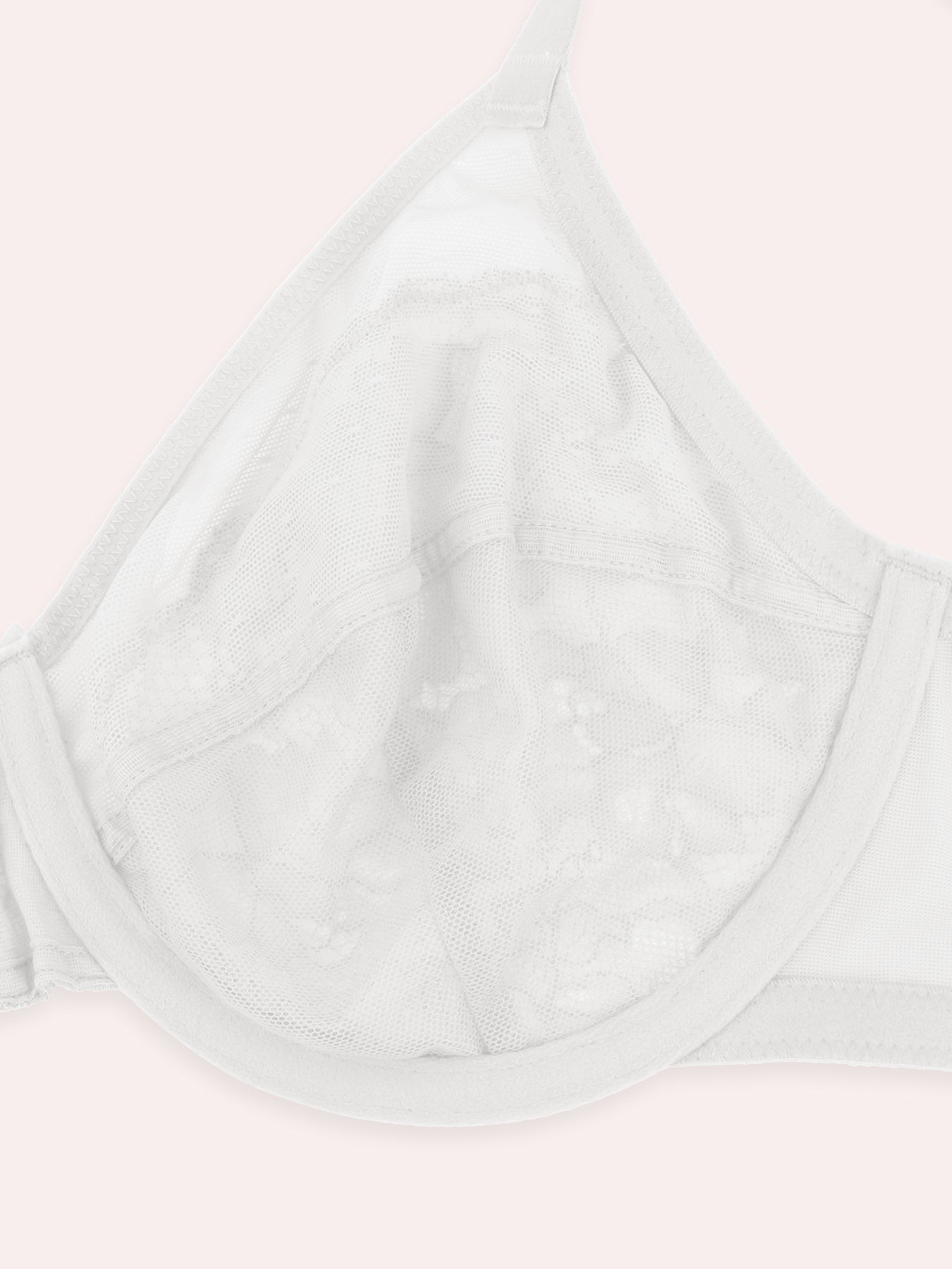 (Cardi B recommends)Minimizer Lace Bras Full Coverage Underwire Bras Plus Size Lifting Lace Bra For Heavy Breast For Women - HSIA