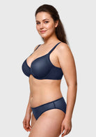 Seraphina Unlined Underwire Sheer Mesh Bra - HSIA
