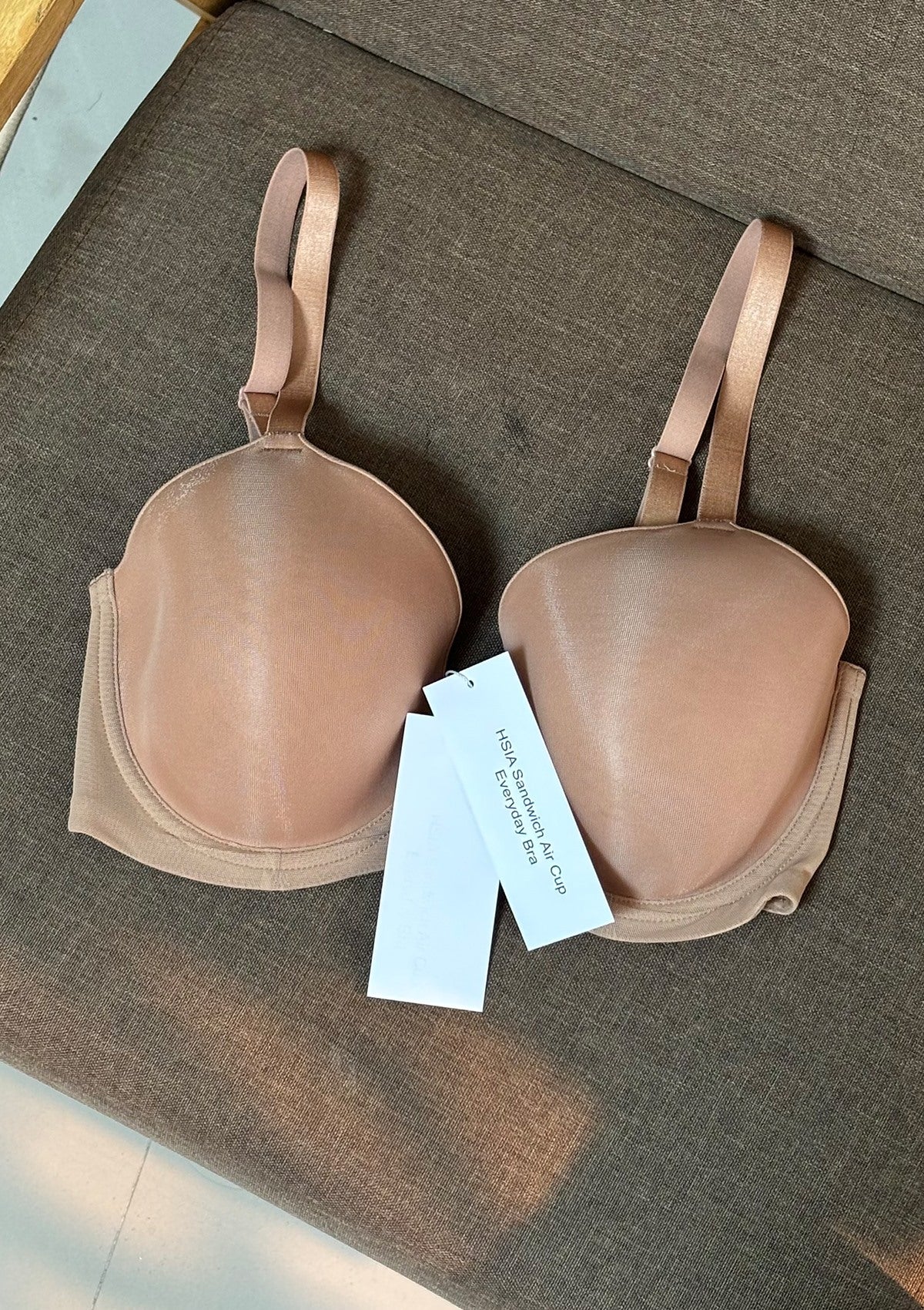 HSIA Sandwich Air Cup Full Coverage T-Shirt Everyday Bra - HSIA