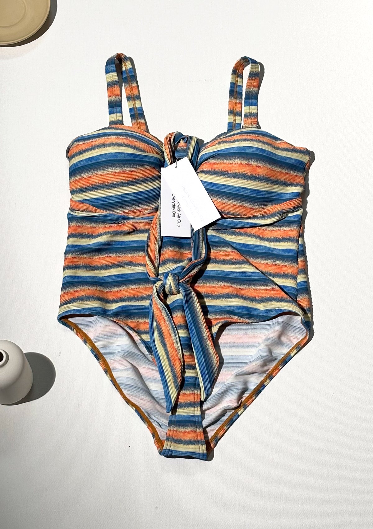 HSIA Sandwich Air cup V-wire Plunge Textured Two-piece Bikini Set - HSIA