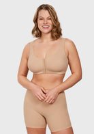AlignFit Front Closure Posture Corrector Wireless Full Coverage Minimizer Bra - HSIA