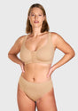 AlignFit Front Closure Posture Corrector Wireless Minimizer Full Coverage Bra - HSIA