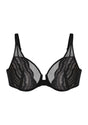 Aqua Passion Front-Close Unlined Lace Bra - HSIA