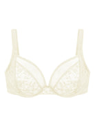 Azalea Champagne Lace Unlined Underwire Bra Set - HSIA