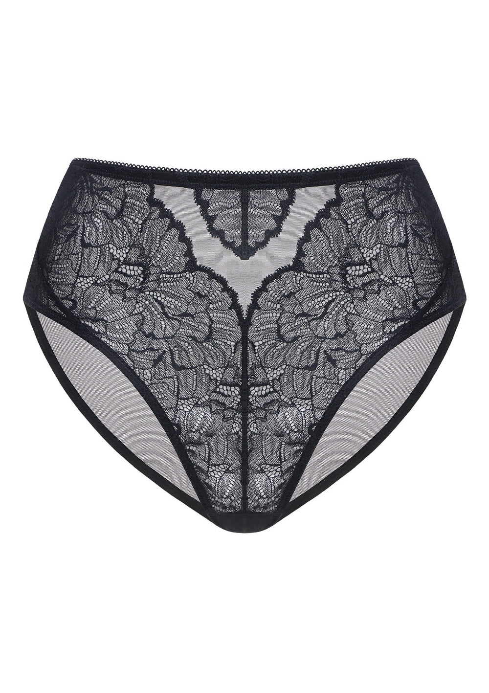 HSIA Blossom High-Rise Floral Lacy Panty-Comfort in Style