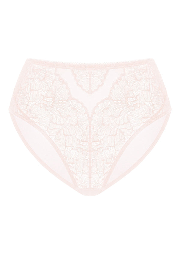 HSIA Blossom Lace Dusty Peach Bikini Underwear - HSIA