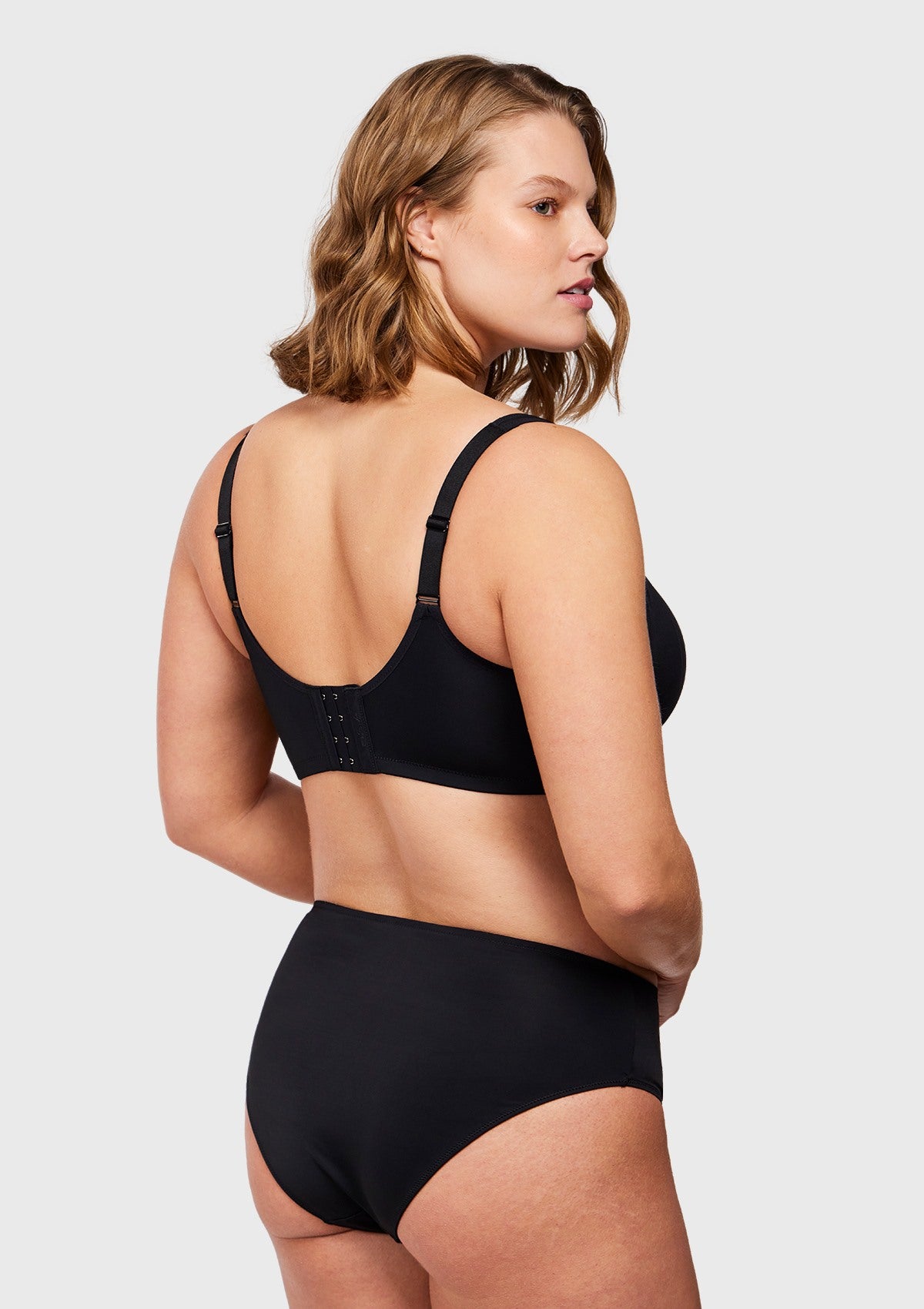 (Cardi B recommends)CoolComfort Smoothing Unlined Minimizer Underwire Bra - HSIA