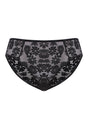 Daisy High-Rise Soft Comfort Black Lace Brief Underwear - HSIA