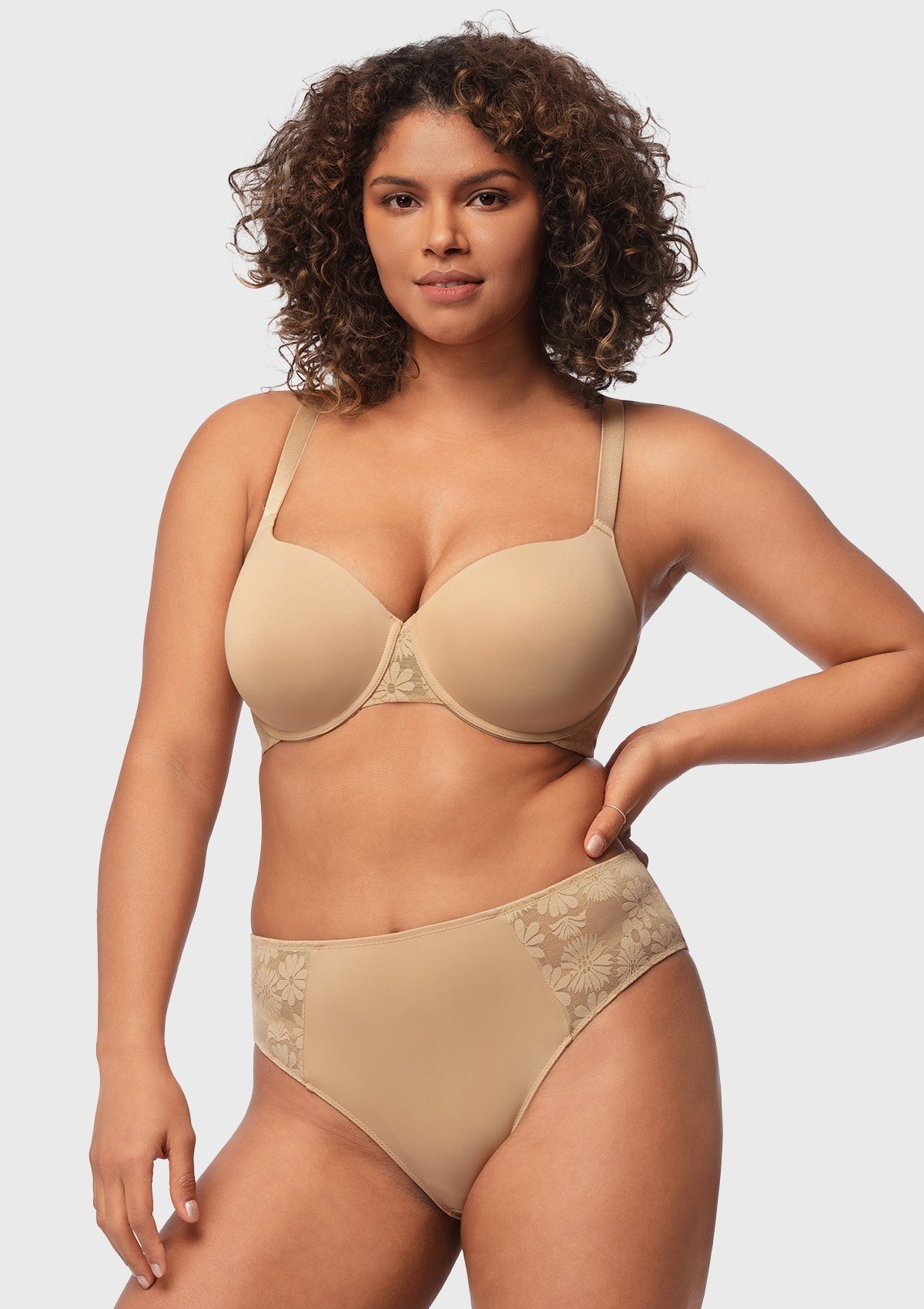 Daisy Lace Padded Bra main image 1