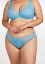 Enchante Capri Blue Lace Bikini Underwear - HSIA