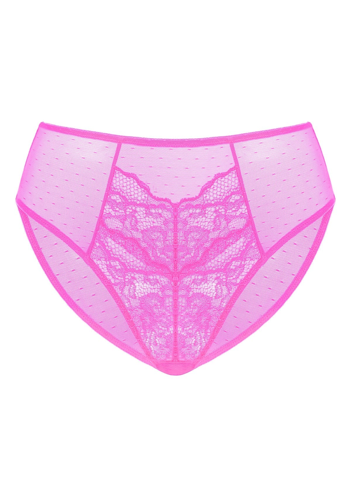 Enchante High-Rise Lace Brief Underwear - HSIA