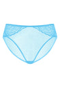 Enchante High-Rise Capri Blue Mesh Brief Underwear - HSIA