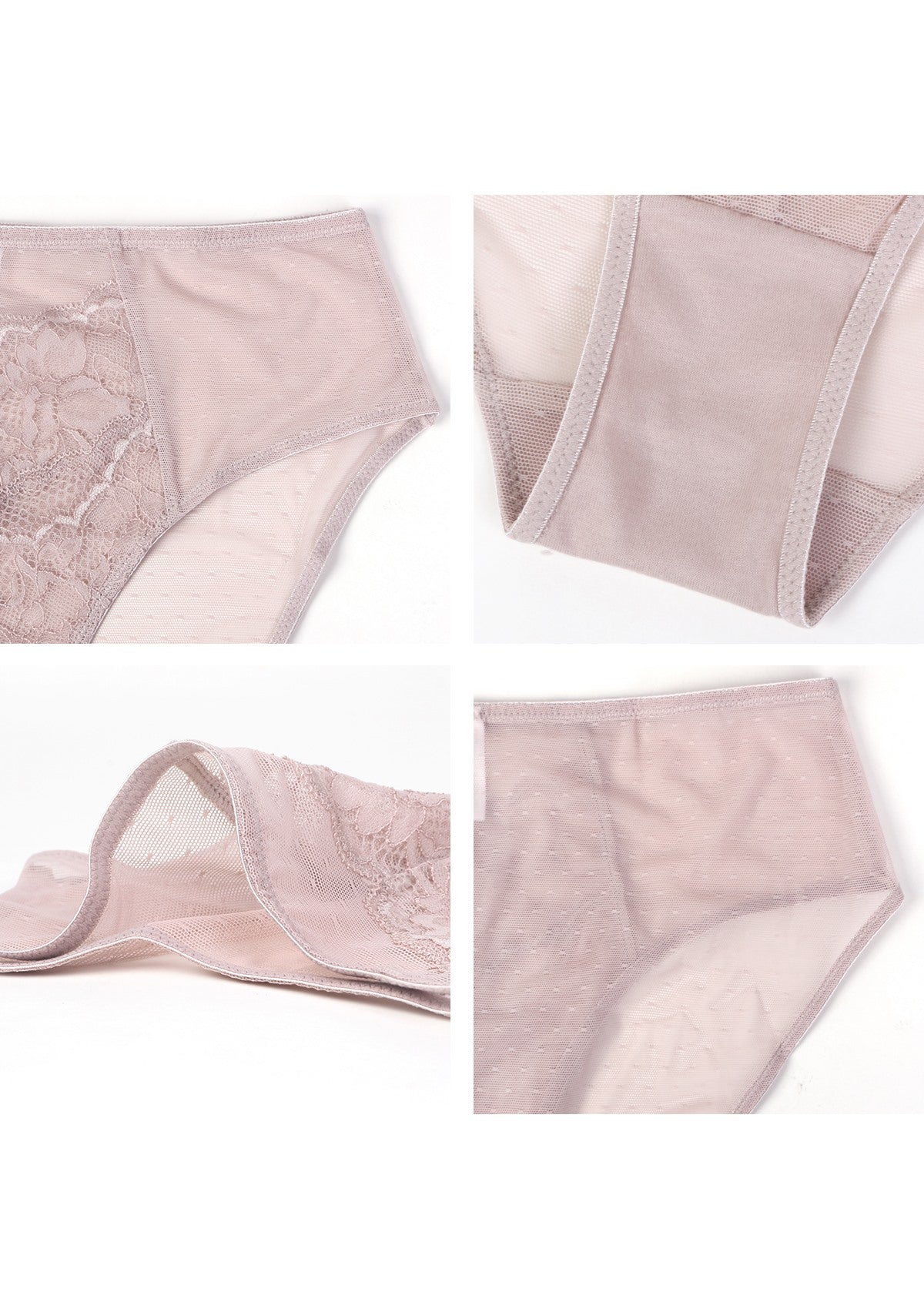 Enchante High-Rise Lace Brief Underwear - HSIA