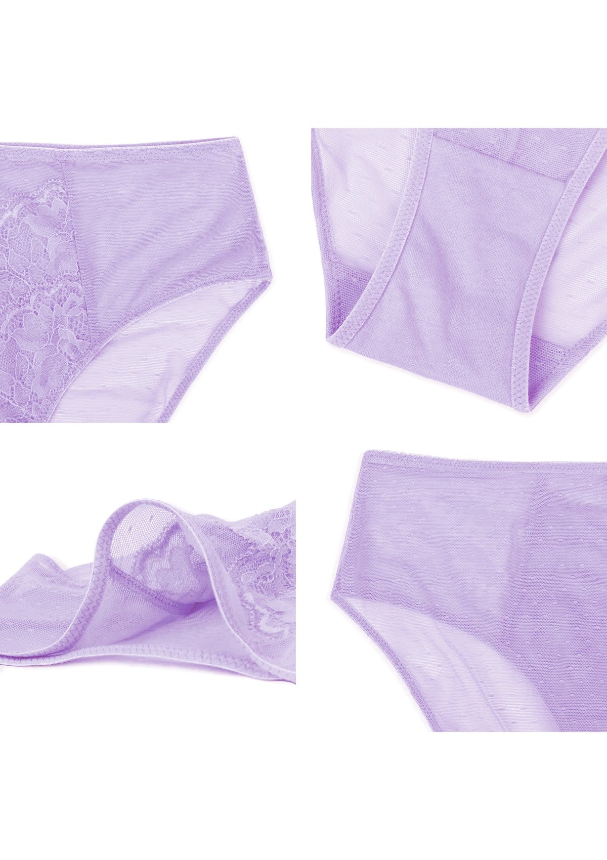 Enchante High-Rise Lace Brief Underwear - HSIA