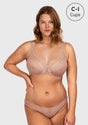 (Cardi B recommends)Enchante Pink Lace Underwire Bra - HSIA