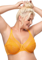 (Cardi B recommends)Enchante Unlined Non-padded Lace Underwire Bra - HSIA