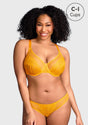 (Cardi B recommends)Enchante Unlined Non-padded Lace Underwire Bra - HSIA