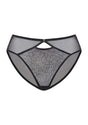 Ethereal Lines Embroidery Mesh Bikini Underwear - HSIA