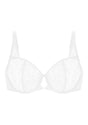 Ethereal Lines Embroidery Unlined Underwire Bra - HSIA