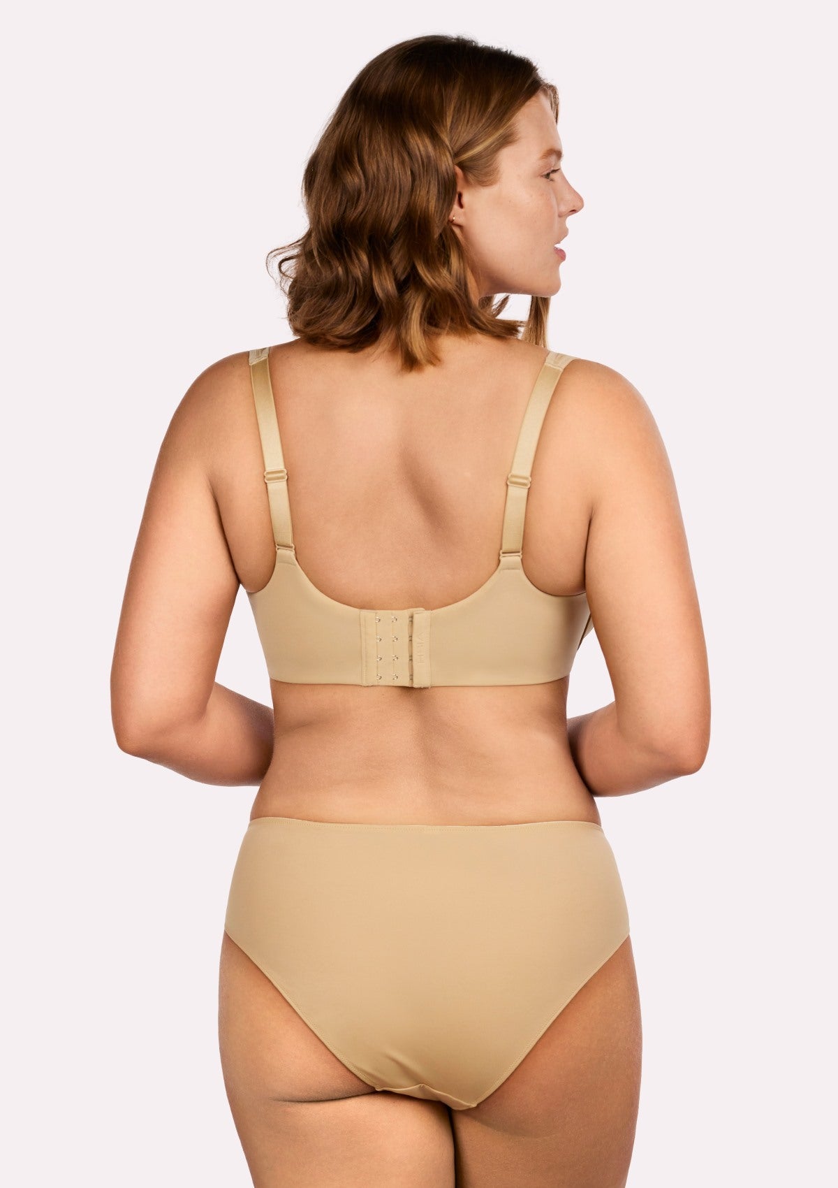 HSIA Ultra Comfort Lightly Padded T-shirt Minimizer Full Coverage Bra - HSIA