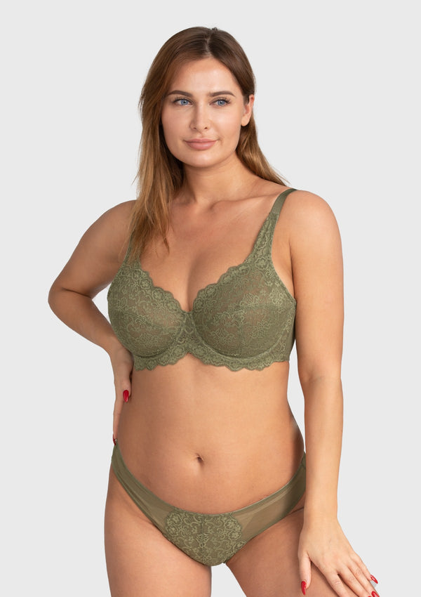  HANSCA Full Coverage Minimizer Wirefree Unlined Support Non  Padded Comfort Bra for Large Busted Women (Vanilla, 36B) : Clothing, Shoes  & Jewelry